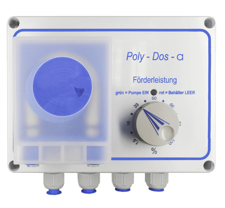 Poly Dos a - METEC One - Schlauchpumpe, regelbar 230V/50Hz